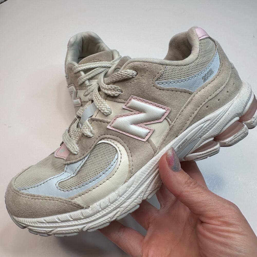 New Balance 2002R Gray Pink Sneakers